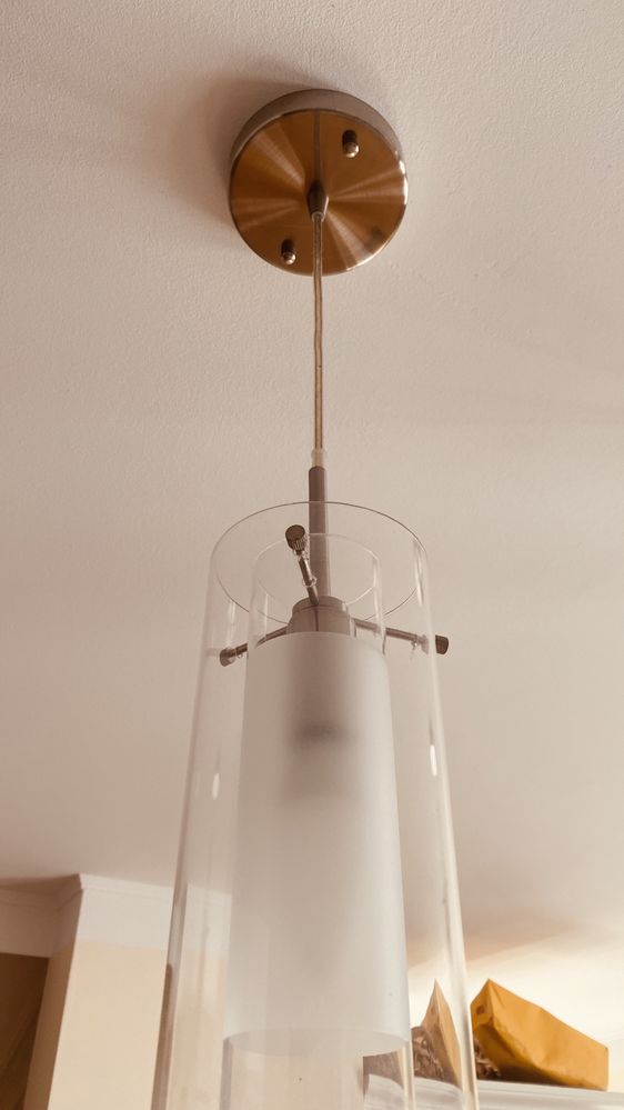 Zestaw 3 lamp wiszących Salon Przedpokój