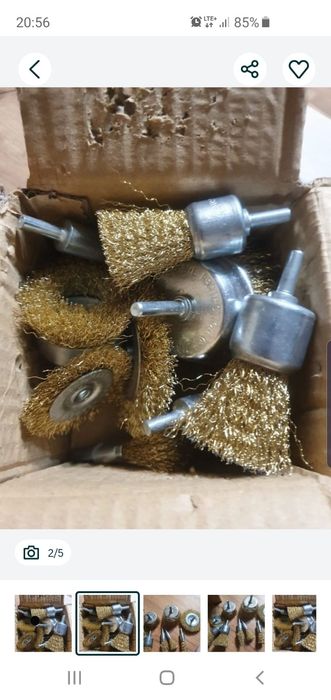 Zestaw szczotek do wkrętarki  wiertarki