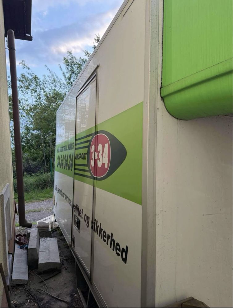 Kontener Mercedes Sprinter – 8 paletowy, 2017