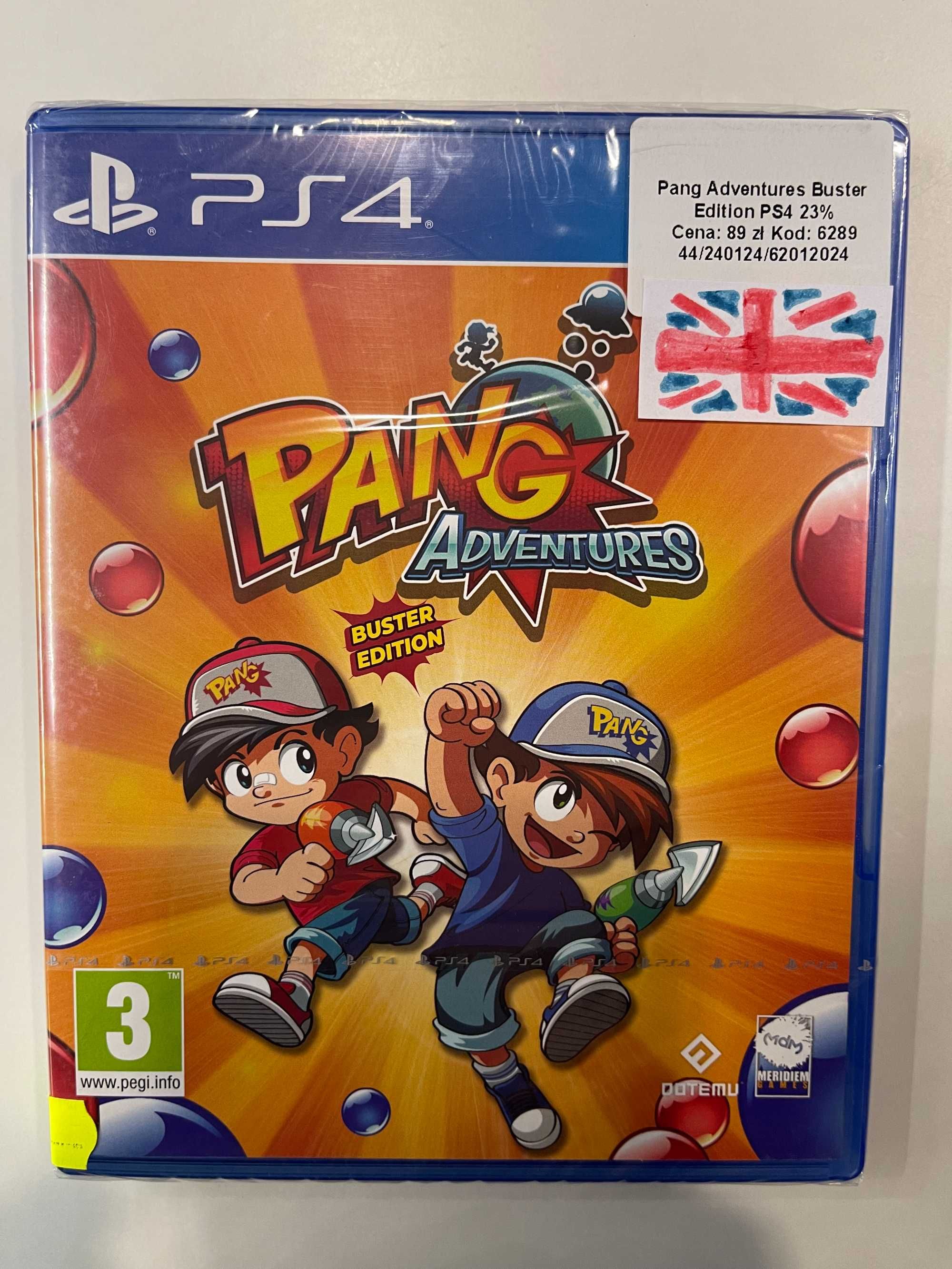 Pang Adventures Buster Edition Playstation 4 NOWA