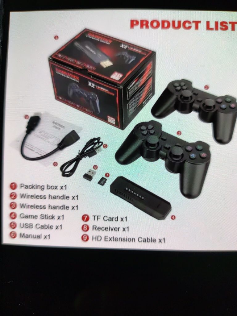 Konsola Game Stick X2 Plus Pro 4K