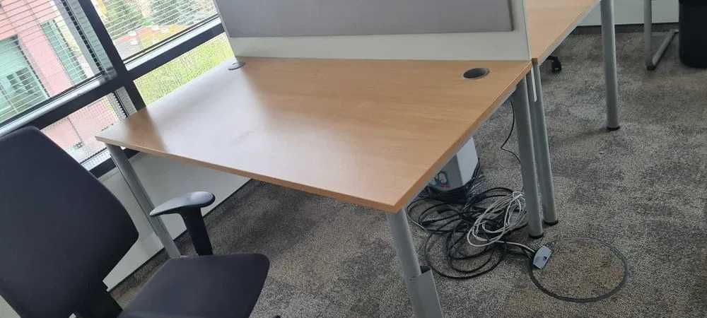 Biurko 160x80 BUK biurka stoły do  biur szkół  domu hostelu