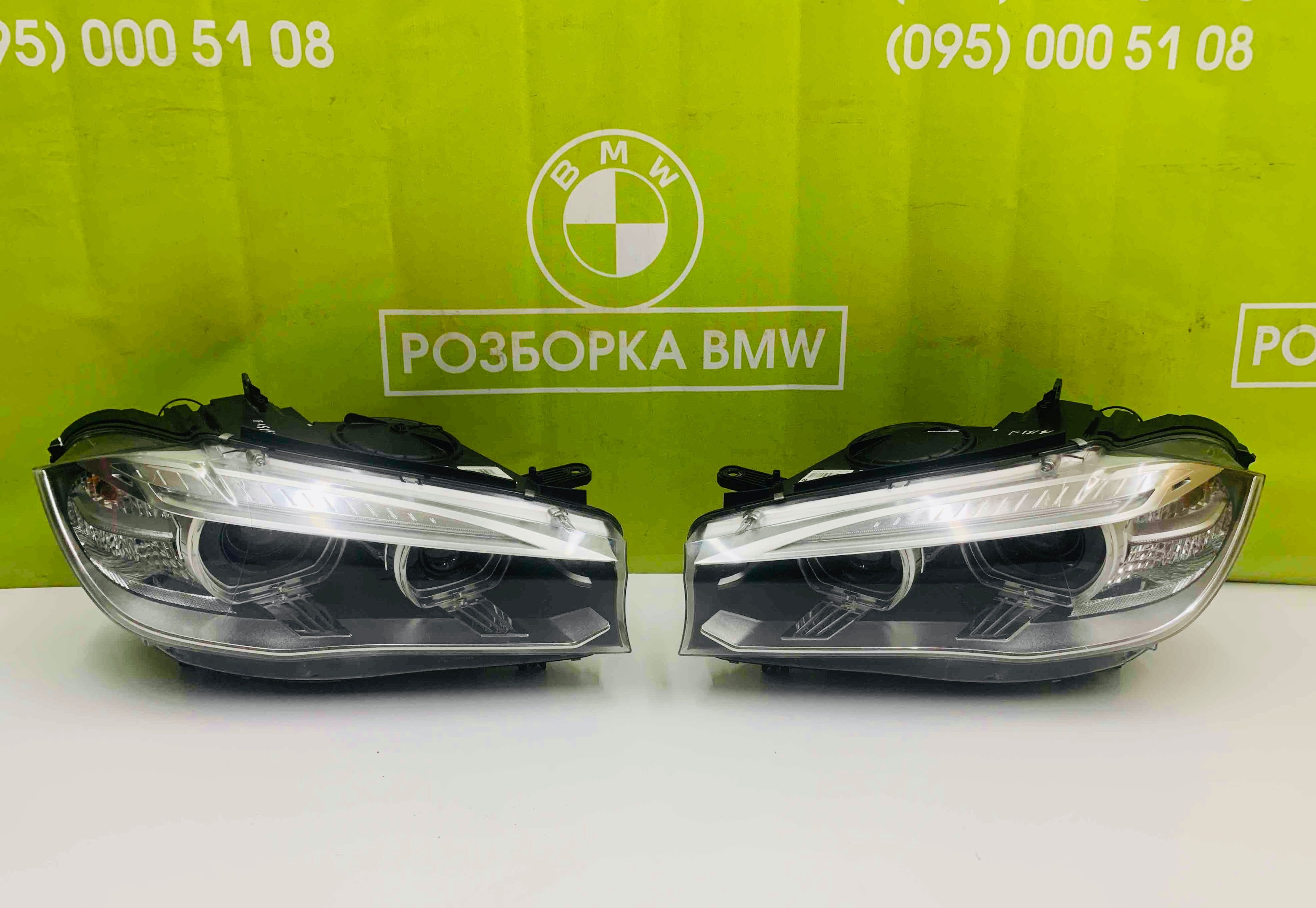 Фара левая правая BMW X5 F15 USA адаптивная фара БМВ Х5 Ф15 США фары