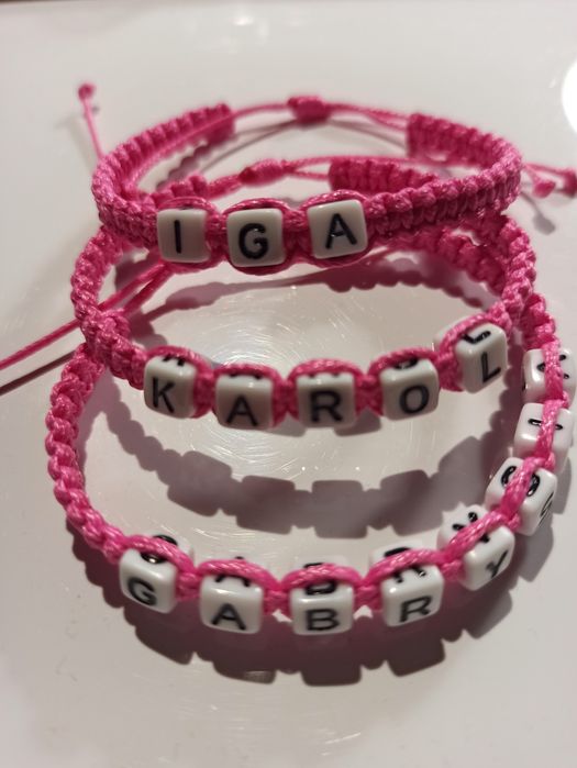 Bransoletka personalizowana