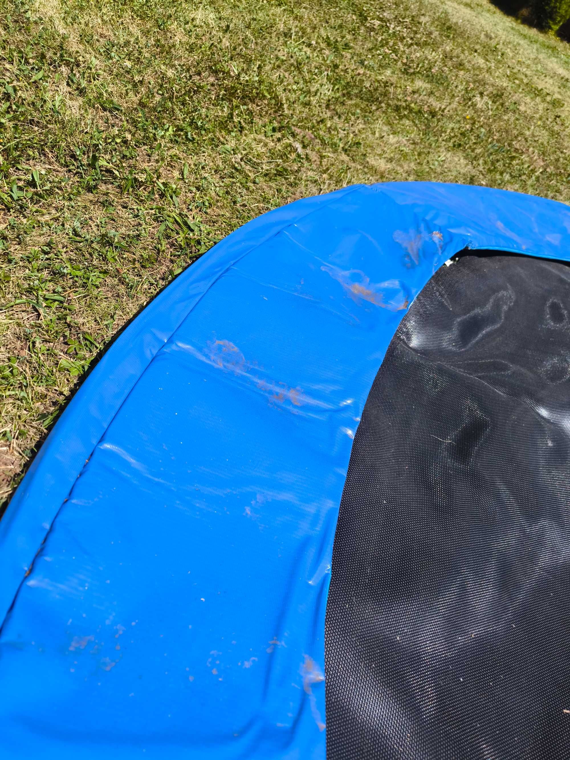 Trampolina dla dzieci Sapphire 10 ft używana , niekompletna OPIS.