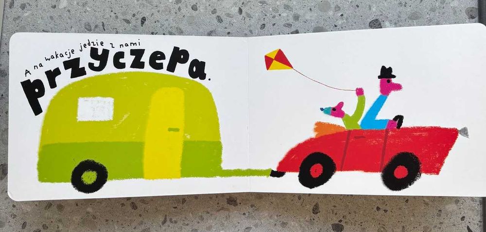 Auto Jedziesz z nami? Jan Bajtlik ksiązka dla malucha