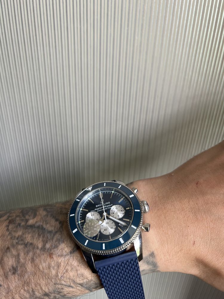 мужские наручные часы Breitling superocean heritage b01 chronograph