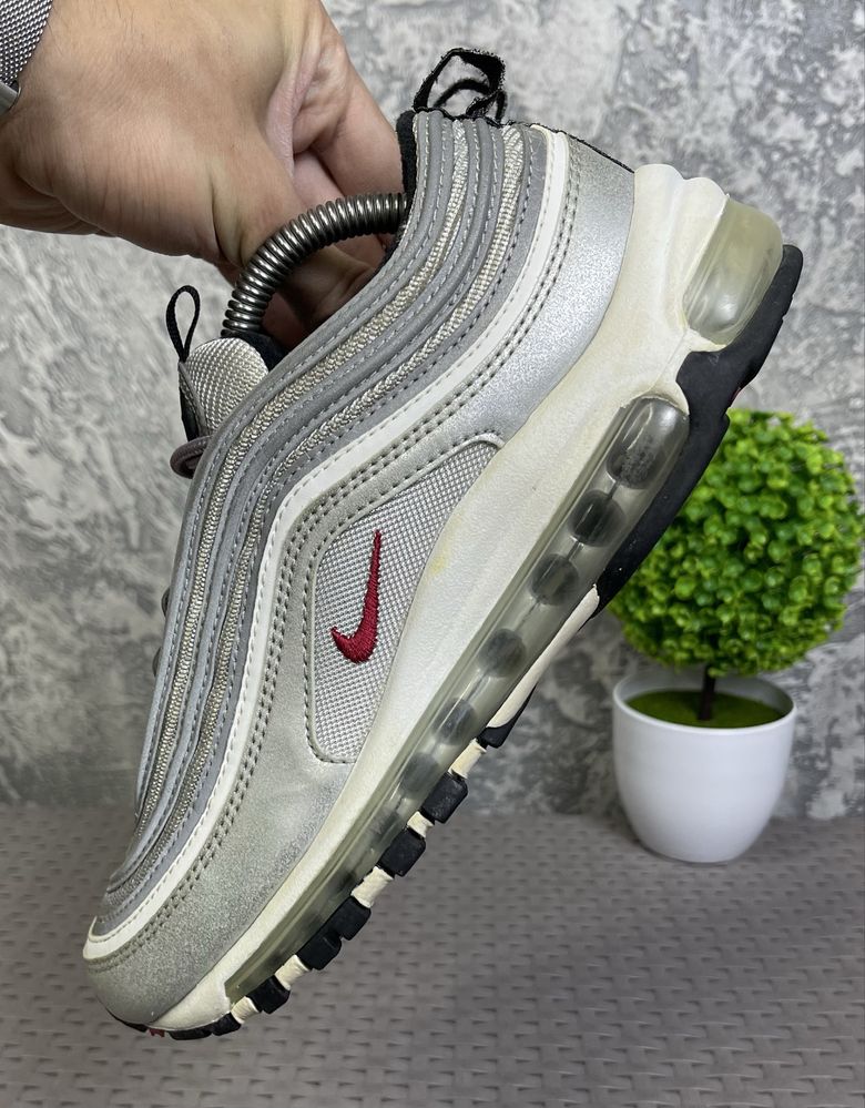 Nike Air Max 97 кроссовки 38 размер спортивные серые оригинал