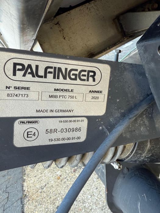 Winda do busa Palfingger model PTC750L r 2020 jak nowa