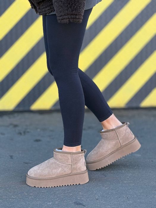 Жіночі угги (UGG) зимові з натуральної замші (р.36-41)