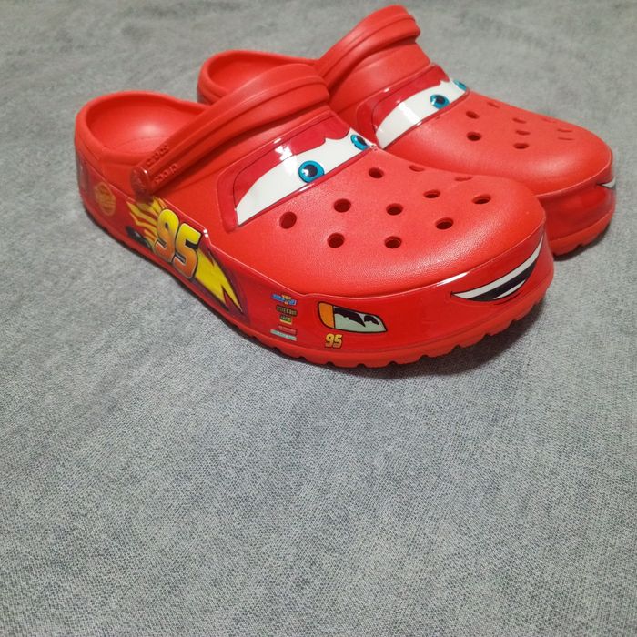 Klapki crocs zygzak mcqueen
