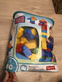 Mega Blocs klocki 80 sztuk + 3 gratis