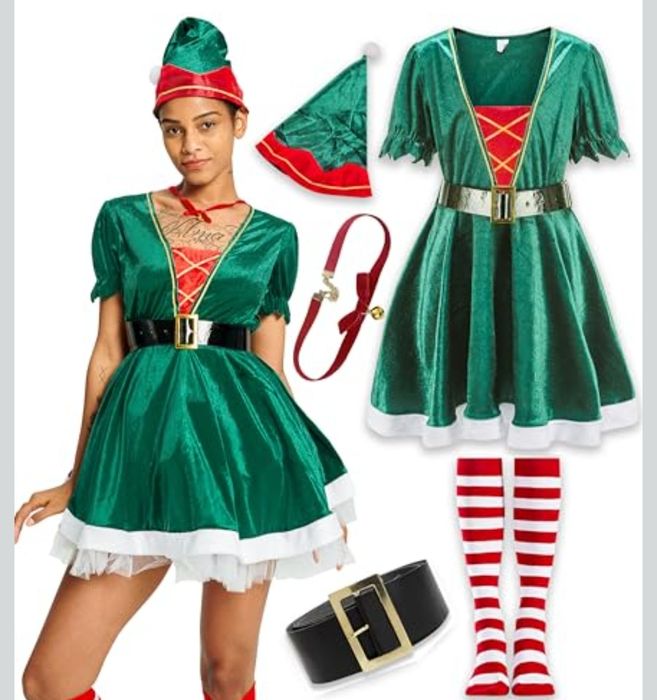 Strój Elfa Przebranie Kostium