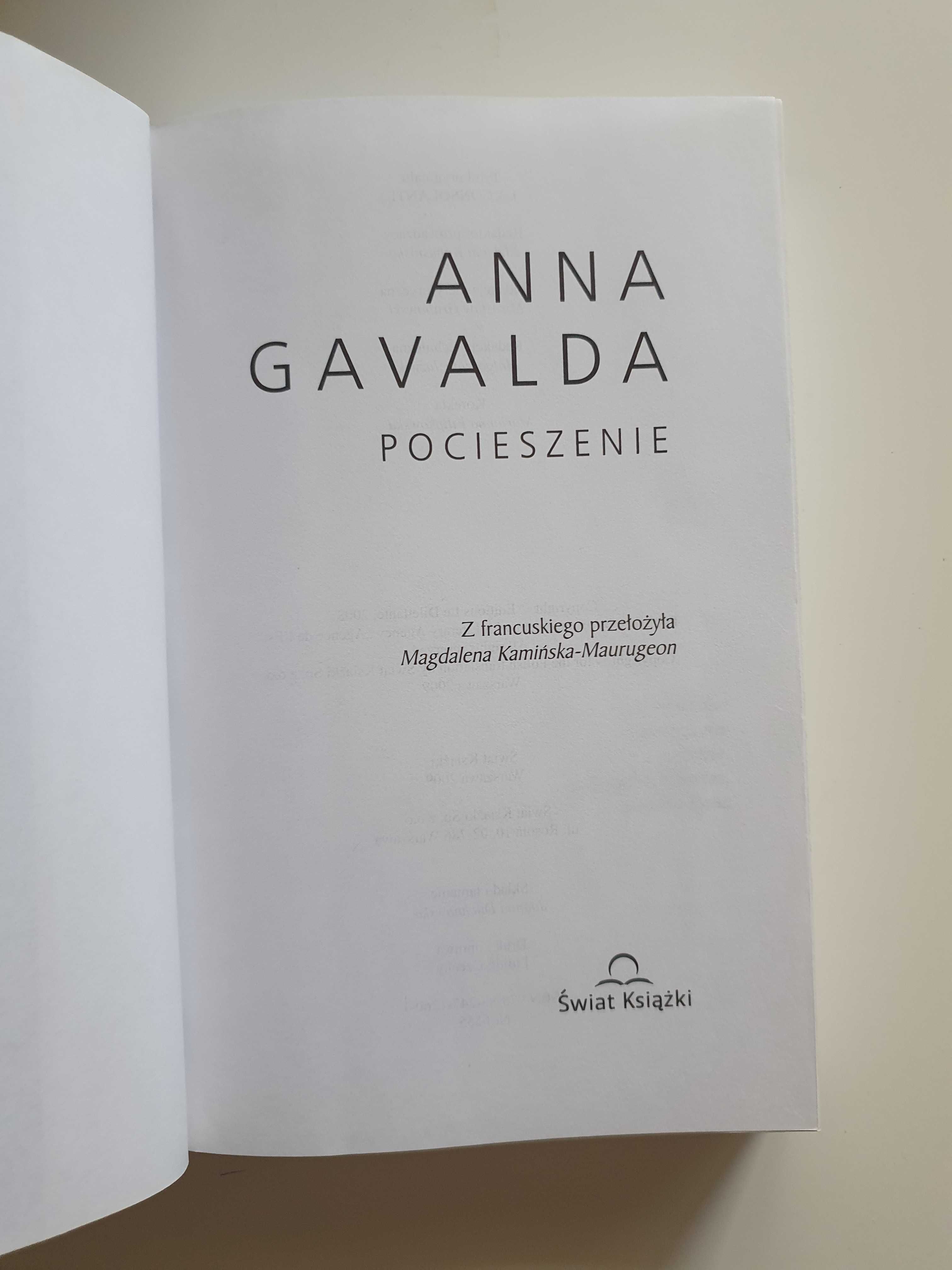 Pocieszenie - Anna Gavalda