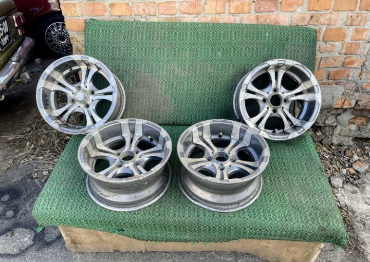 Литые диски DJ R13 4x98 ваз жигули титаны приора калина 4/98 4*98 13