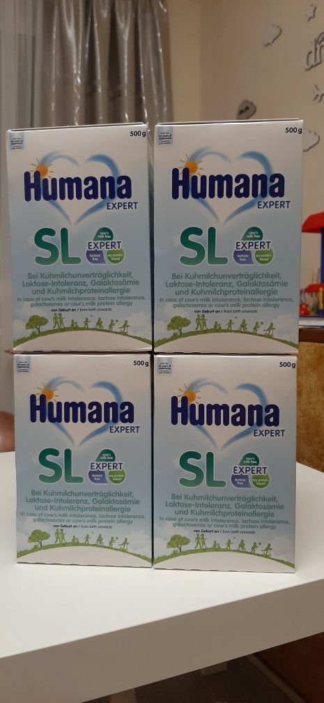 Humana SL Expert безмолочна соєва суміш 0+