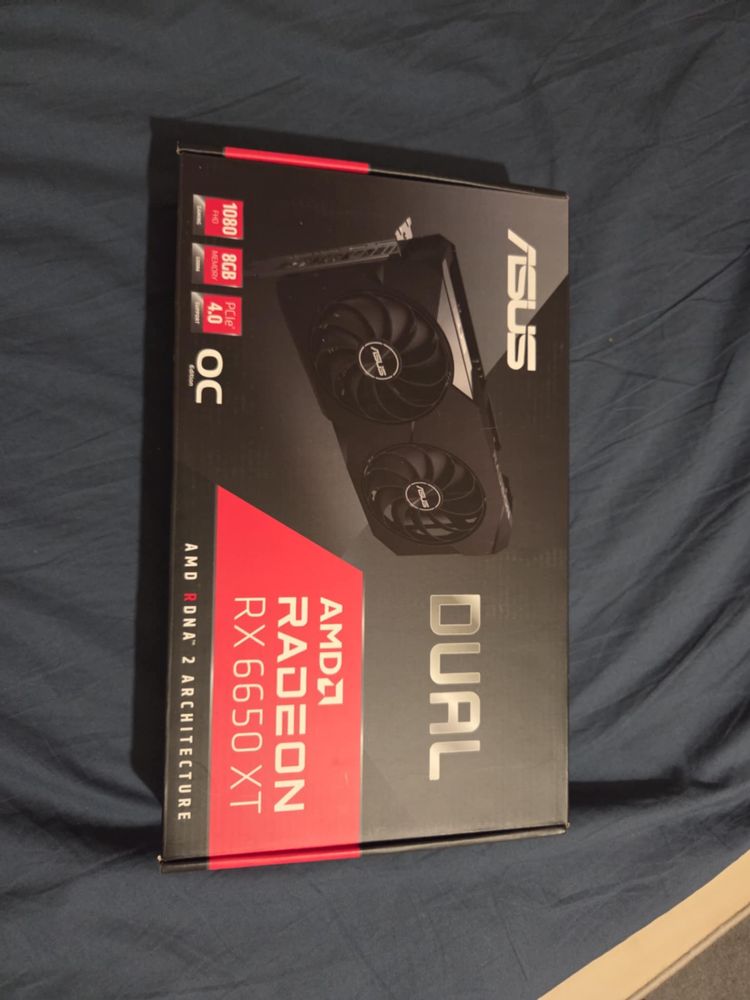 ASUS Radeon RX 6650 XT Dual OC 8GB GDDR6