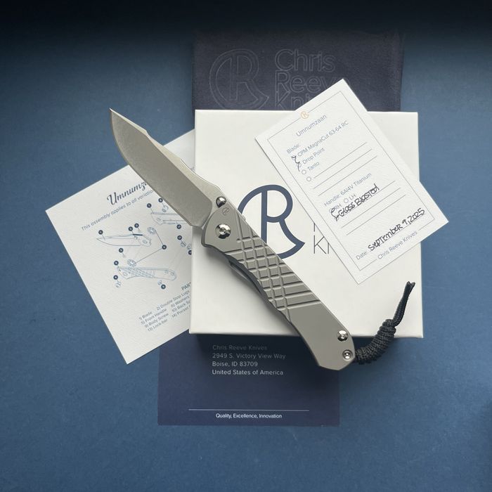 Chris Reeve Umnumzaan MagnaCut Glassblasted CRK