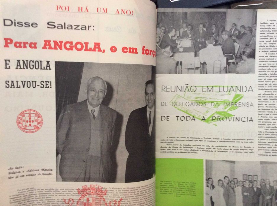 Revista de Angola , quinzenário ilustrado. Abril de 1962