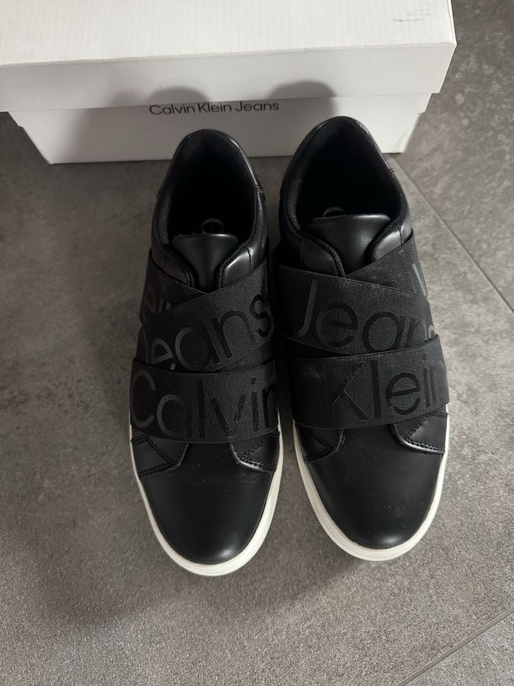 Sneakersy slip on calvin klein oryginalne 38