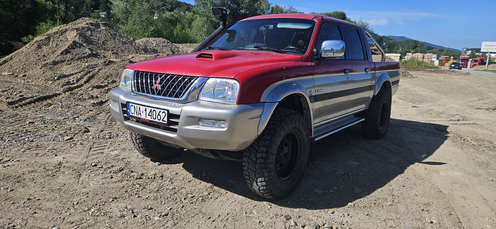 Mitsubishi L200 2.5 tdi 4x4 Lift Reduktor zdrowy blokada klima polecam
