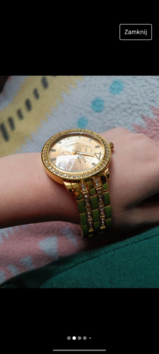 Śliczny zegarek damski na prezent
