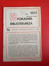 Poradnik Bibliotekarza, nr 10-11/1987, październik-listopad 1987