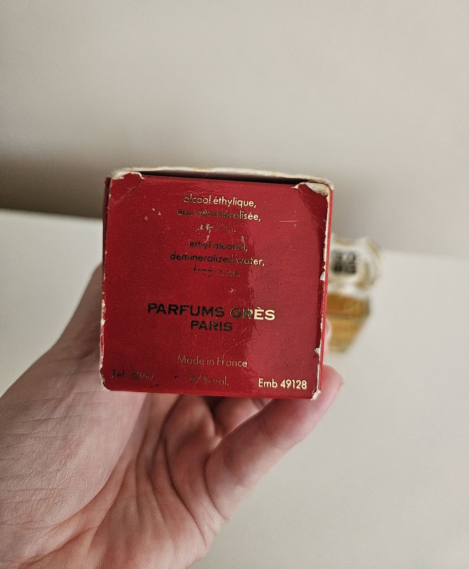 Perfumy splash Alix Gres Eau de Toilette Edt 60ml vintage unikat!