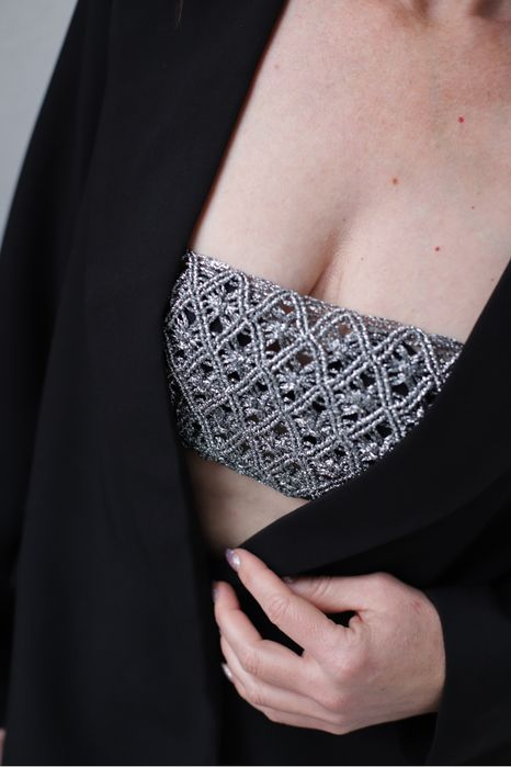 Стильний топ макраме