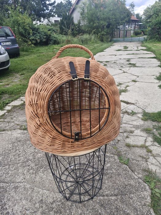 Aumüller  kosz wiklinowy transporter dla kota