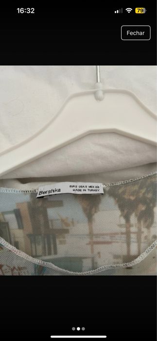 Camisola transparente