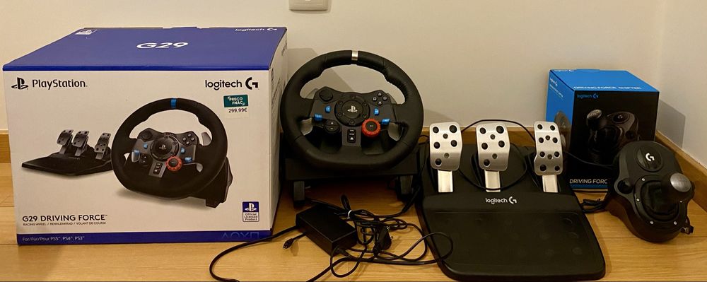 Volante logitech g29 + shifter H