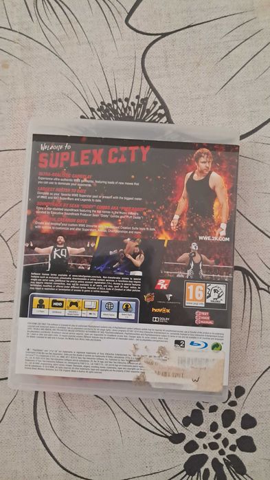 ww2k17 ps3  luta livre