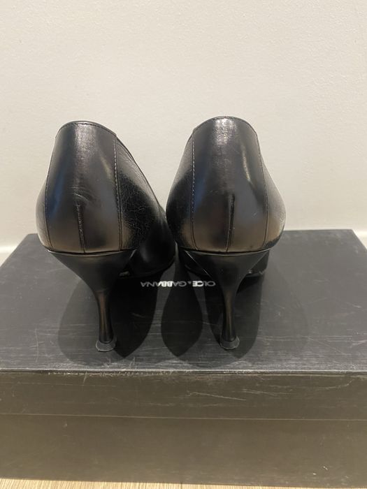 D&G шкіряні жіночі туфлі,р.38,5