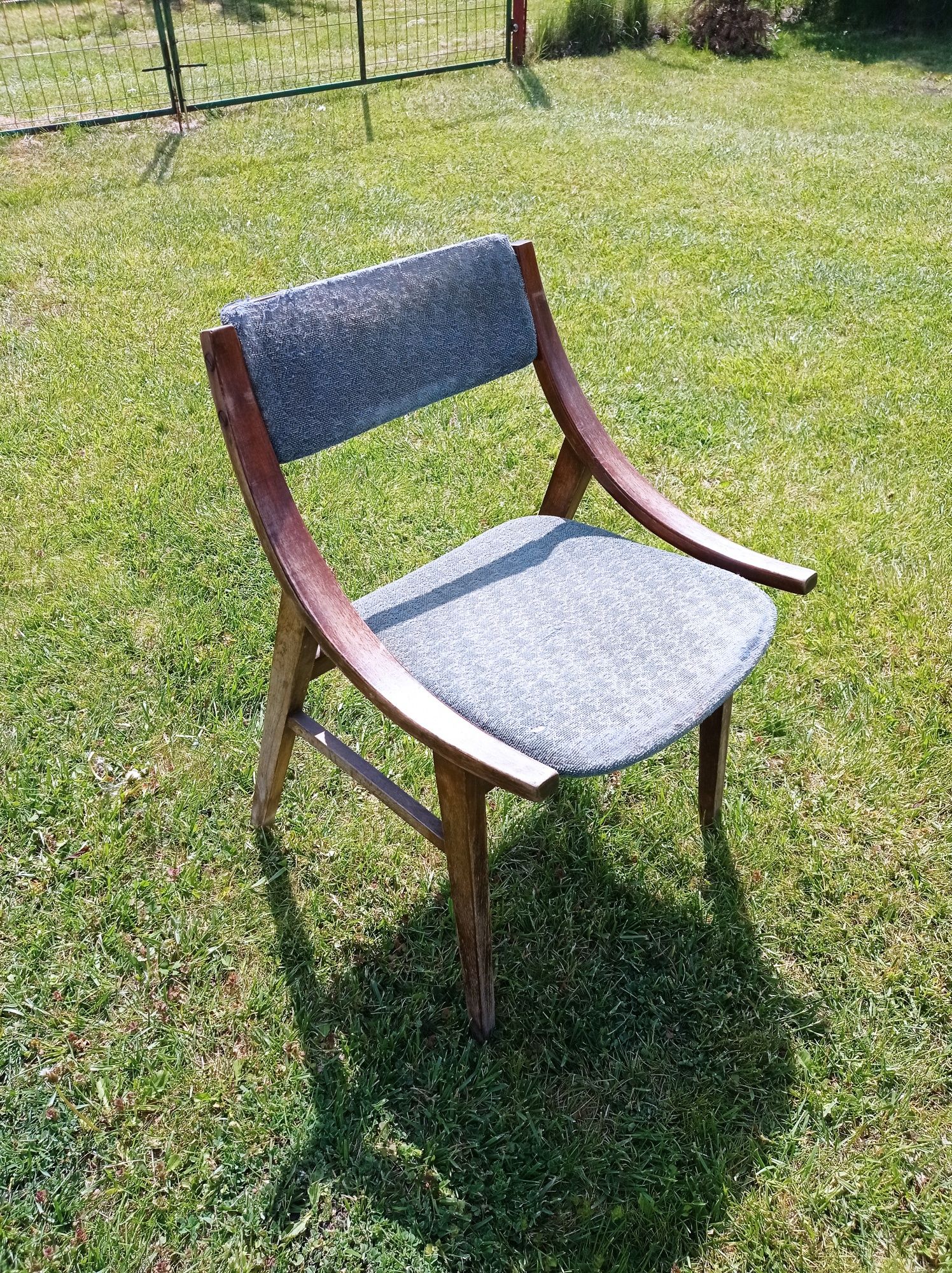 Krzesło skoczek PRL vintage