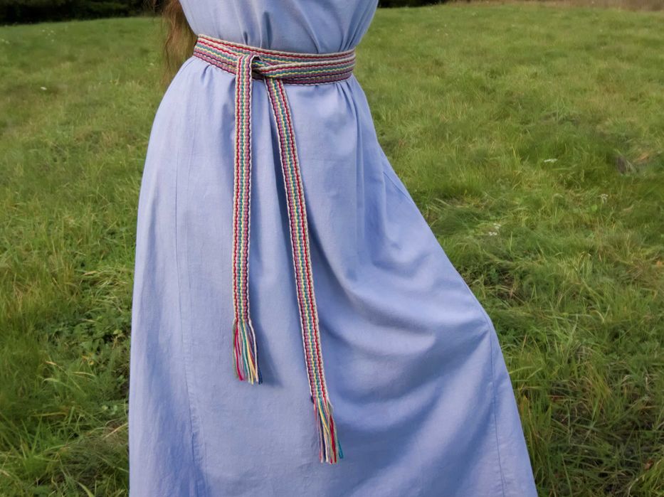 Wełniana krajka słowiańska / wikińska