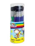 Pędzle w tubie nr 1-6 (72szt) FIORELLO Fiorello tuba,