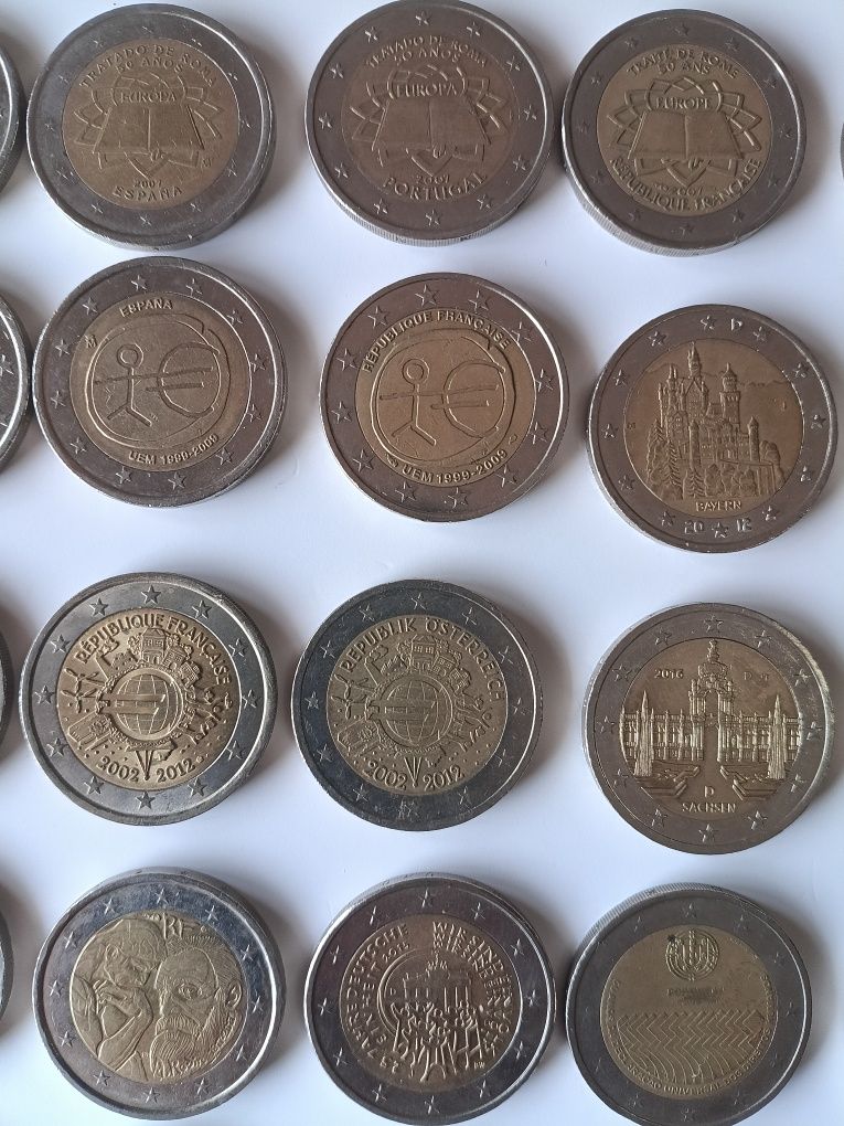 Moedas 2€ comemorativas