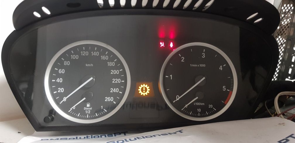 Painel de instrumentos Quadrante BMW E60 E61 E63 X5 X6 E70 E71