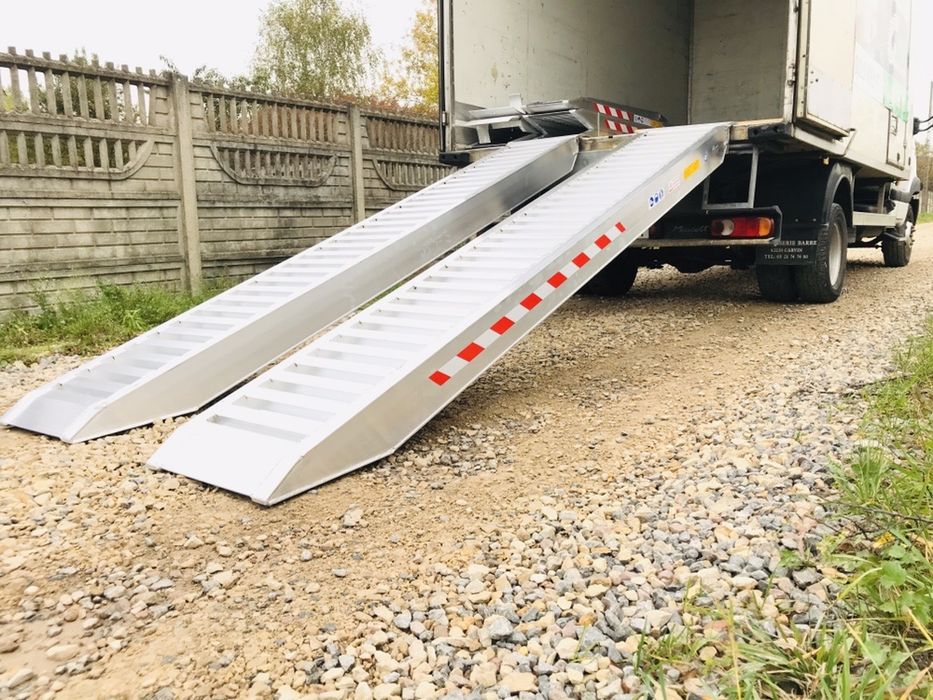 *8.7T *3.5m / Najazdy Aluminiowe / Koparka - Traktor / F.VAT