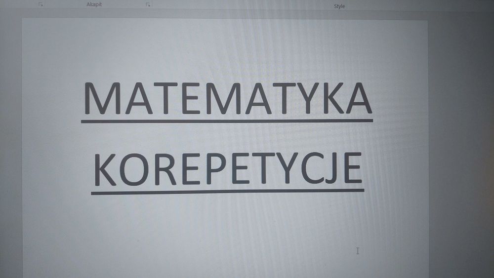 Korepetycje matematyka z dojazdem podstawówka