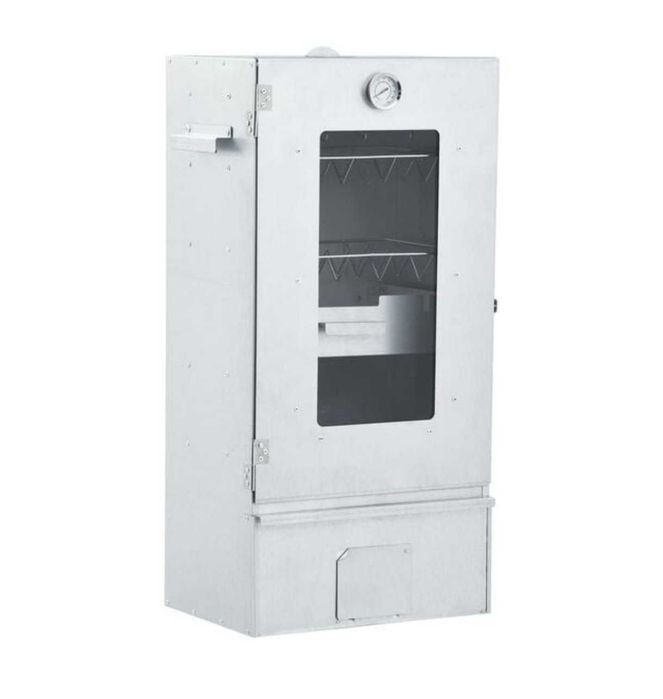 Nowa Wędzarnia z wiórami drewnianymi, 44,5x29x110 cm, stal