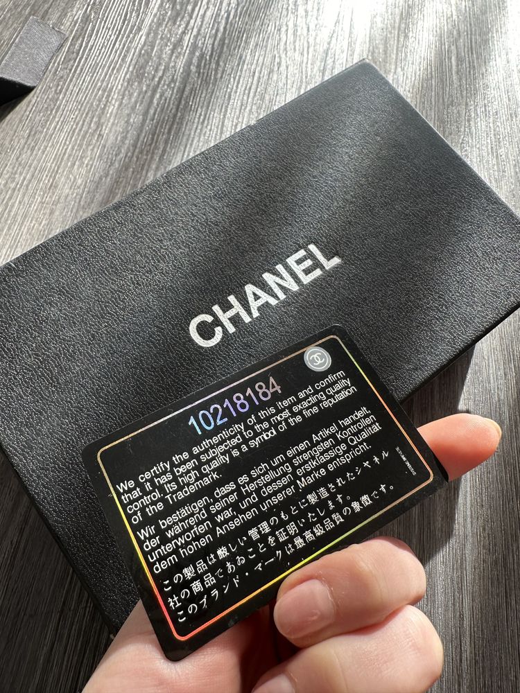 Portfel Chanel czarny