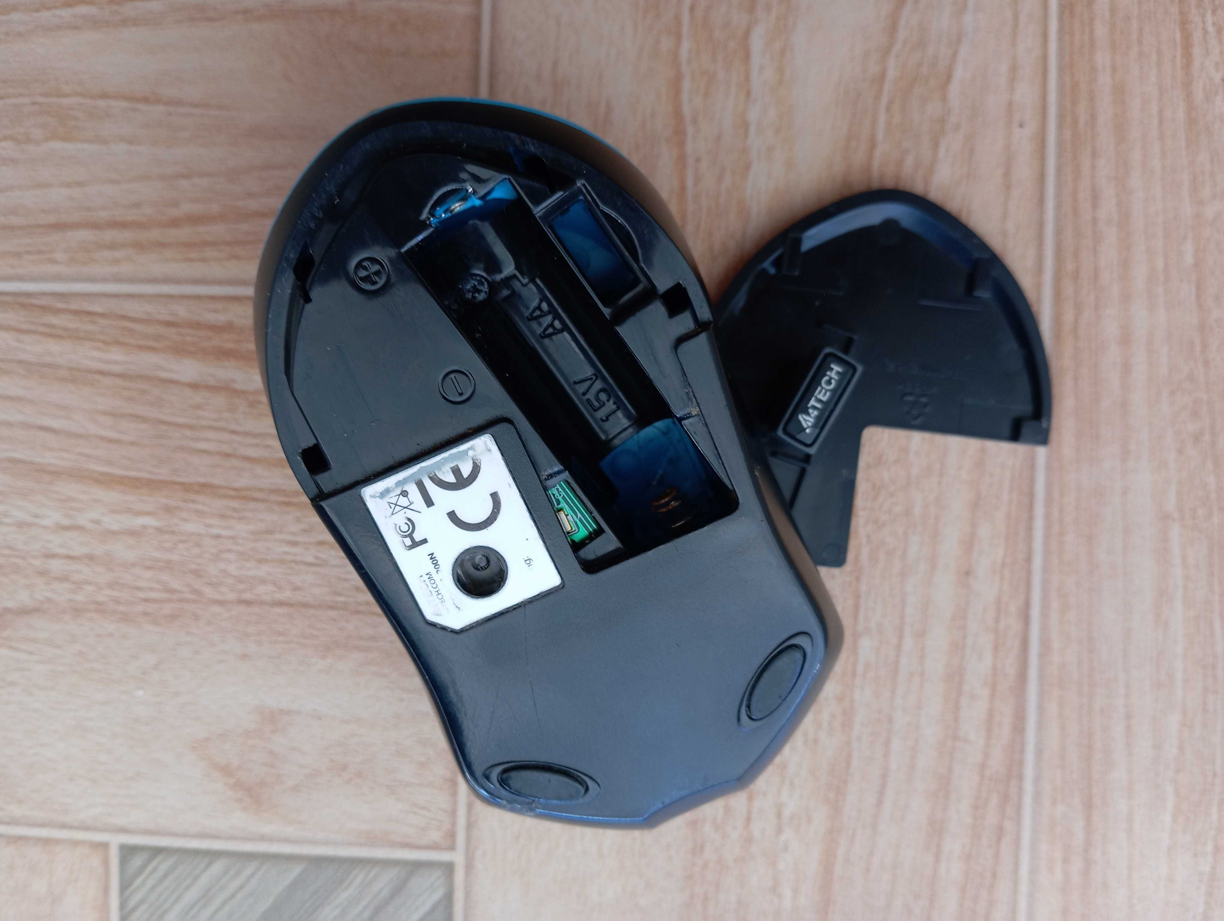 Миша A4 Tech G3-200N Wireless BlackBlue