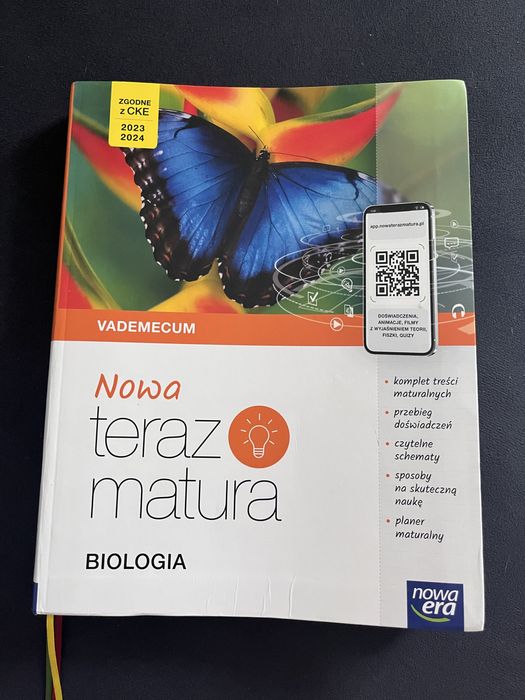 Vademecum Biologia i Chemia plus ćwiczenia czesci 1 i 2 z biologii