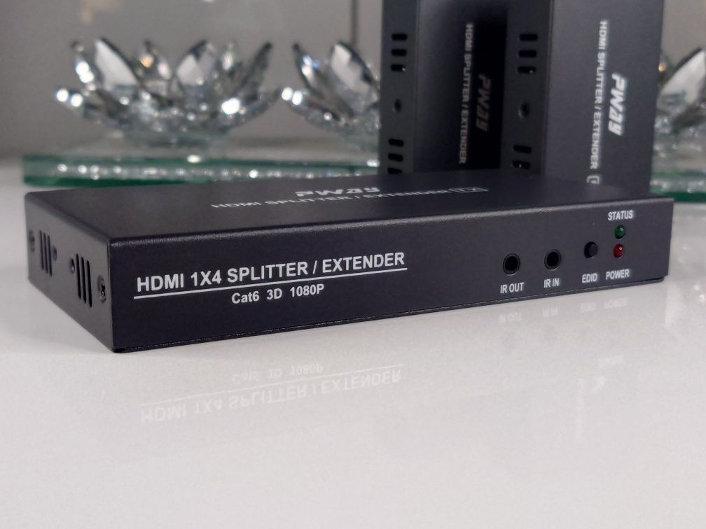 PWAY hdmi splitter extender 1x4 3D