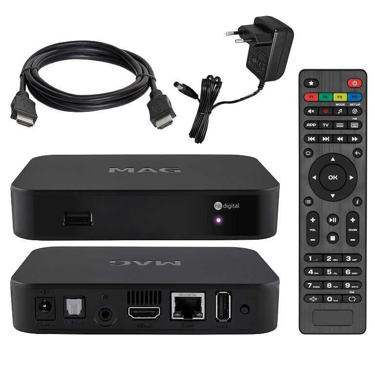 IPTV приставка MAG 254/254w2/322/410 (гарантия 6 мес)