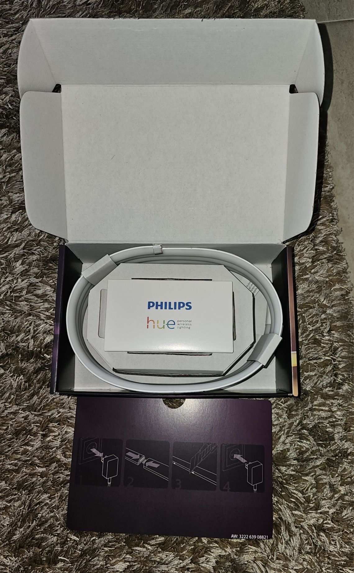 Philips Hue Gradient white and color ambiance 2m base taśma led do tv