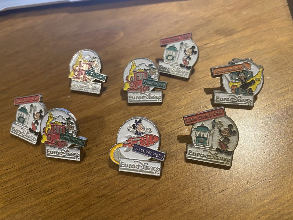 pins do Euro Disney