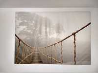 Impressão de ponte de lona/ Canvas bridge print 198.12 x 139.7 cm